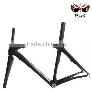 2013 OEM carbon road frame set, ISP(integrated with seat post)