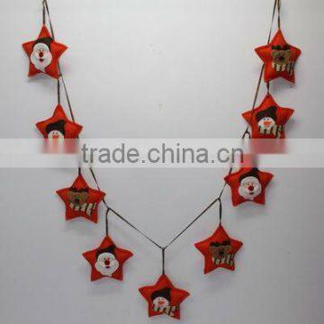 Trendy felt ornament stage decoration for christmas