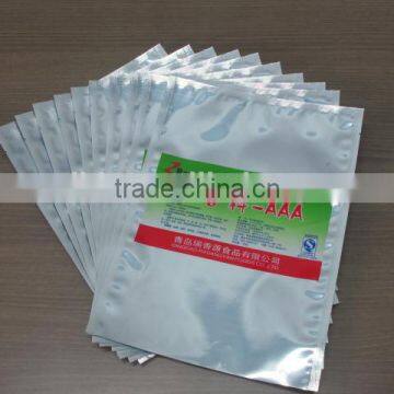 Aluminum foil packaging bag with customer logo