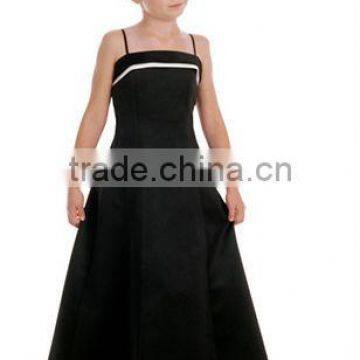 Hot Sale Child Dress Satin A-line Flower Girl ALF-025