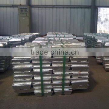 Purity 98.7%-99.995% Zinc Alloy Ingot (ZAMAK 3#/5#/7# 0# 1# 2#)