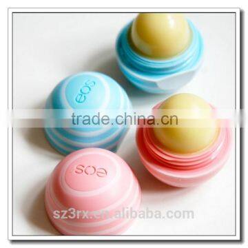 Beauty balm contains, plastic cosmetic balm outer contains, factory custom make own design plastic contains