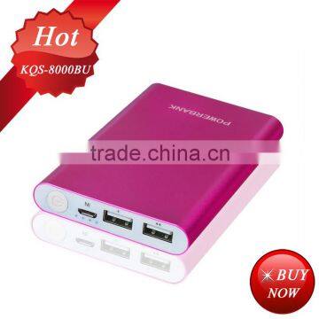 the Dreambox 5V/2A Power Bank for Mobile 8000mah