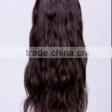 French Curl Brazilian unprocessed virgin hair weft