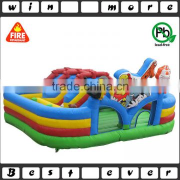 hot sale big inflatable fun city amusement park/ commercial used kids playground for sale