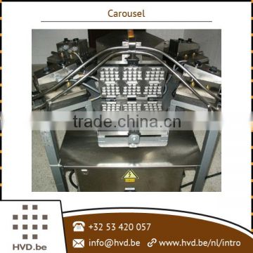 Easy to Maintain Carousel Waffle Machine with Six Waffle Irons with Maximum Quality