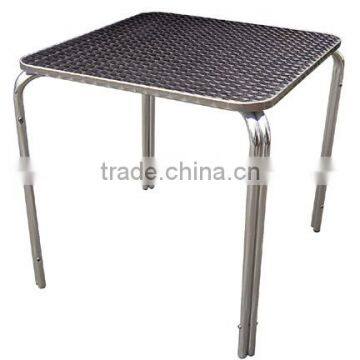 Stainless steel outdoor table