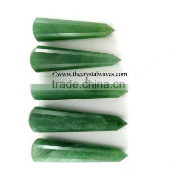 Green Aventurine ( Light ) Massage Wands