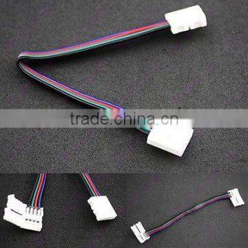 RGB 5050 LED STRIP LIGHT SOLDERLESS CONNECTORS LINK WIRES TAPE CORNER JOINERS UK photo-5