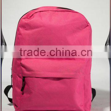 Manufacture cheap price simple design for school backpack bag