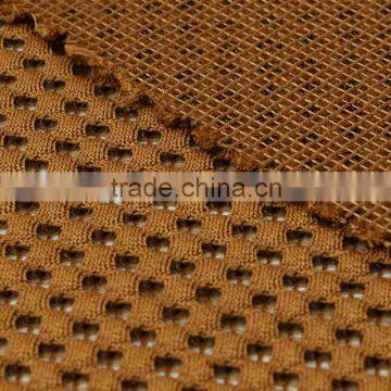 2015 New Style Brown and Low Cost 100% Polyester Mesh Fabric for Dress photo-4