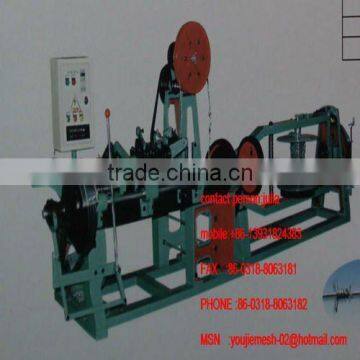 Factory!!!Barbed wire mesh machine(ISO 9001 factory)