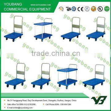 2016 Hot Sale Steel Folding Flat Trolley With 4 Wheels photo-4