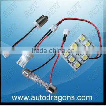 car SMD panel with 9 LEDs available 194 flexible festoon (1031, 1036, 1039, 1042, 1044);