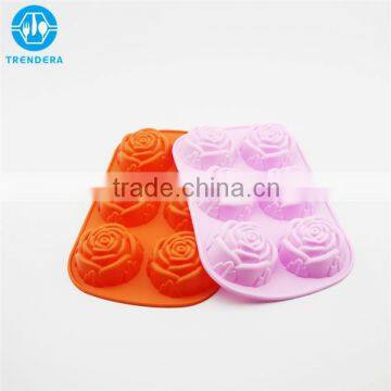 Beautiful design flower cake mold