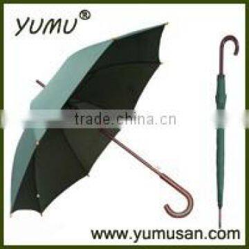 Promotion Wooden Umbrella with Wood Shaft Wood Handle