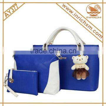 2015 Wholesale Famous Designer Handbag With Bear Pandent photo-4