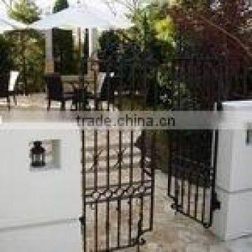 stainless steel iron gate