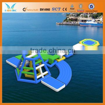 Inflatable floating island with high quality