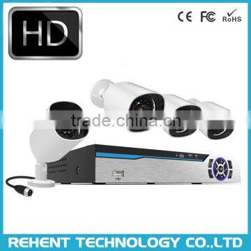 720P HD PLC Security NVR Camera System Kit with Infrared IP66 Outdoor IP Camera