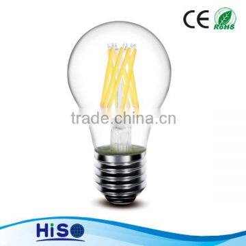 6w e27 led bulb filament high quality for home lighting