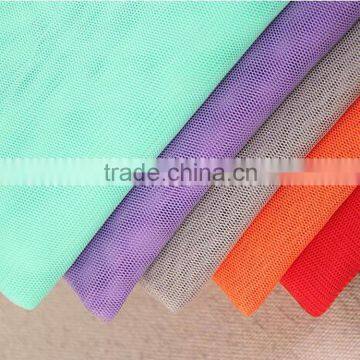 China supplier mosquito net 100% Polyester knit mesh fabric 50D