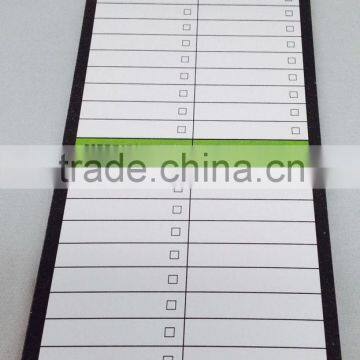 OEM Logo Advertising Fridage Magnet Memo Pad