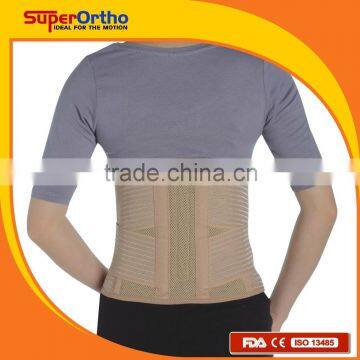 Lumbar Back Spinal Brace Belt-- B5-027 Airmesh Lumbar Support w/ cushion pad