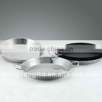 Stainless steel grill pans