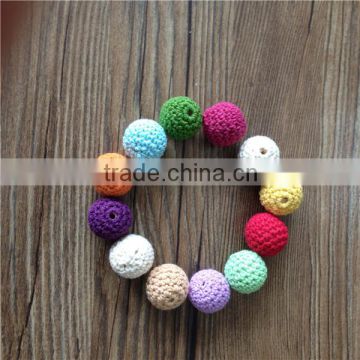 20mm Round Mix Color Ball Knitting Crochet Beads                        
                                                Quality Choice