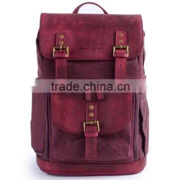 Handmade Vintage Bag Leather Camera Bag for Canon 600d photo-2