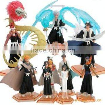 OEM custom made 2015 new pvc anime action pvc figures toys prototype, pvc animal figures toys