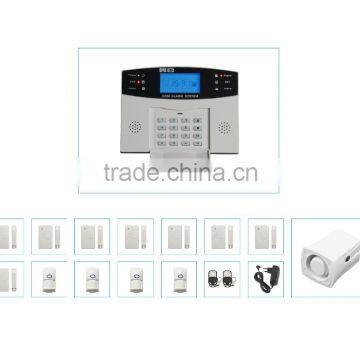 Home guard SOS alarm system wireless gsm 868mhz lcd screen