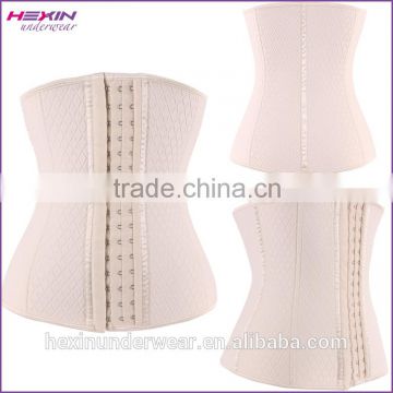 Wholesale Nude Milky Control Belly Slimming Women Latex Corset