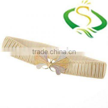 Fashion elegant elastic belt for lady