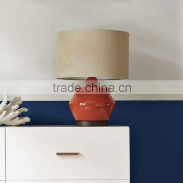 11.23-6 Lean Lined Ceramic Base Mid-century Scandinavian Design Table Lamp Subtly Crackled Look of a Hand-glazed Piece Quality Choice photo-5