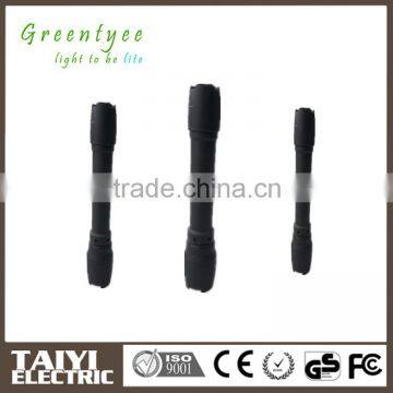 aluminium rubber high power tactical creee led flashlight torch