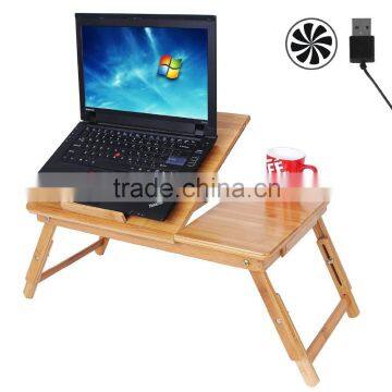 Hight Quality Products Hot Selling Bamboo Portable Laptop Desk From China photo-5