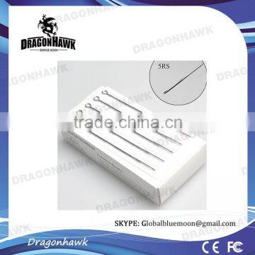316L Stainless Steel Disposable Tattoo Needles Round Shader 5RS