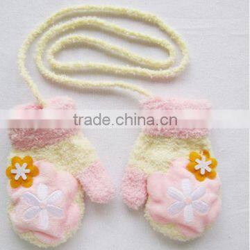 MS80129C Cute Kids Winter Cartoon Design Thermal Gloves photo-2