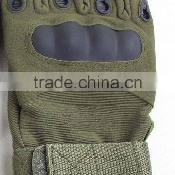 military half finger gloves with hard kunckle black tan olive green