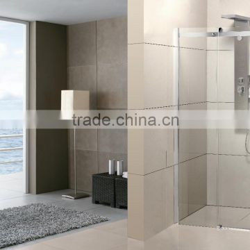 S733 Big roller square sliding door without side panel