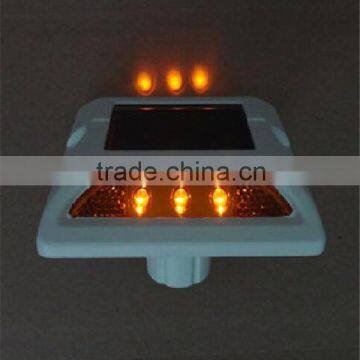Flashing Solar Ground LED Aluminum Raised Pavement Road Marker photo-3
