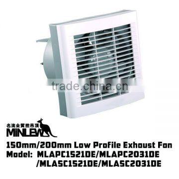 4/6inch window mounted full plastic bathroom exhaust fan