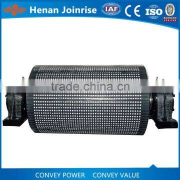 Material handling conveyor system used belt conveyor drive drum pulley