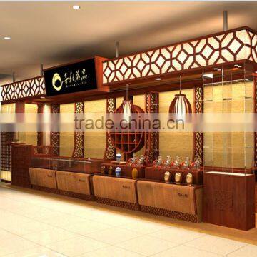 shop counter design for tea shop