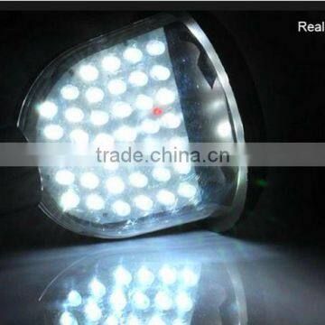 Solar Panel Wall LED Lamp DVR PIR Motion Detection HD 720P Video Record Lamp Spy Camera
