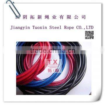PVC Coated Braided Steel Cable Made in China