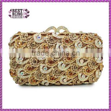 beautiful rhinestone crystal clutch bag wholesale purse latest clutch purses (88161A-G)