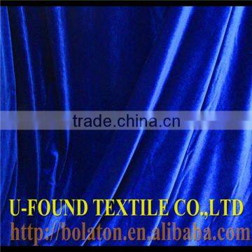 Direct China Factory Good Quality Dyed KS Polyester Velvet Fabric,For Woven Garments